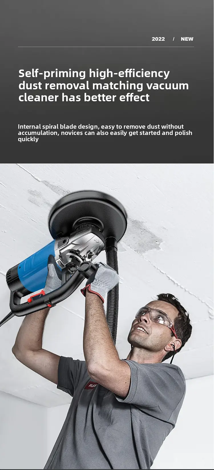 Handheld Cement Block Grinder