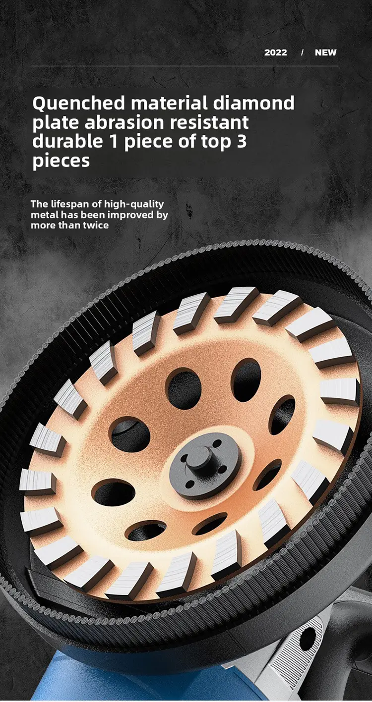 Handheld Cement Block Grinder